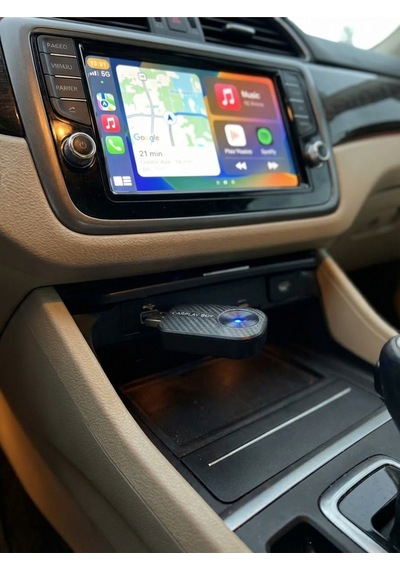 2 Si 1 Arada Carplay & Android Auto Adaptörü Tak Çalıştır Kablosuz Ekran Yansıtma, Otomatik Bağlantı Diğer
