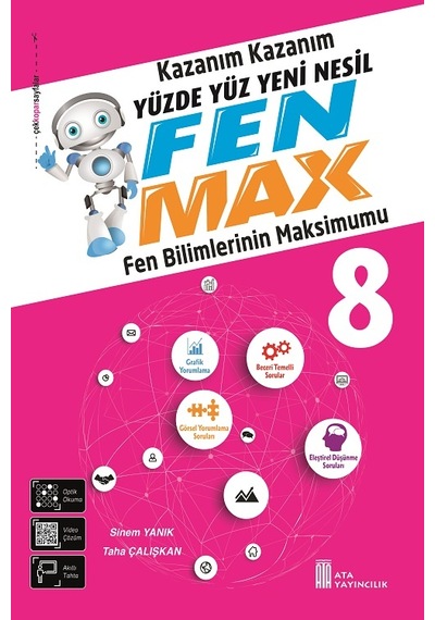 Ata Yayıncılık 8. Sınıf Fen Max Soru Bankası