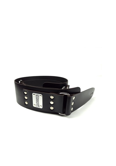 Leatherton Lt Loader Hakiki Deri Gitar Askısı Siyah