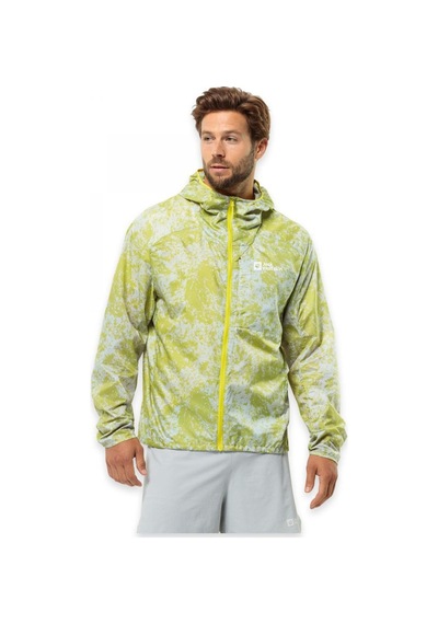 Jack Wolfskin 1307861 Prelight Wind Jkt M Yeşil Erkek Ceket Yeşil