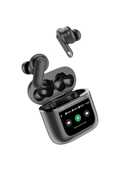 Erpaks Pera 01-BK TWS ANC+ENC Dokunmatik Ekranlı Bluetooth Kulaklık
