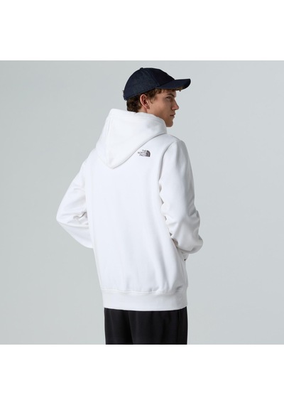 The North Face M Drew Peak Regular Hoodıe Erkek Sweatshirt Nf0a89emla91 Beyaz