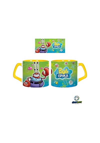 Sünger Bob Kupa Bardak Tek Adet 0603 Çok Renkli
