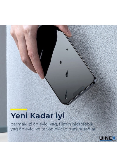İphone 15 Plus İle Uyumlu Ön Darbe Emici Hd Ekran Koruyucu Kaplama