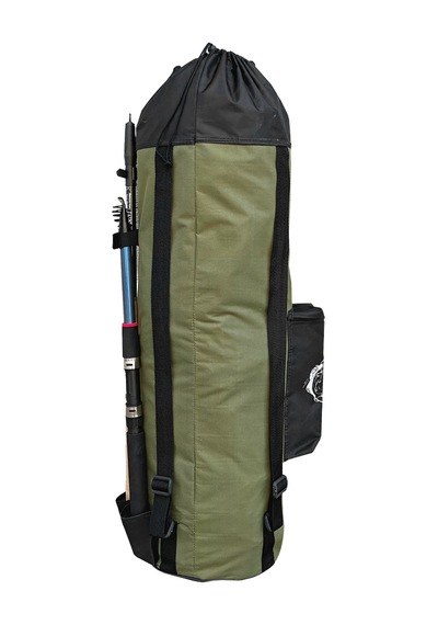 Euro Fish Kamış Çantası Boru Tipi Siyah-haki 80 Cm 38004