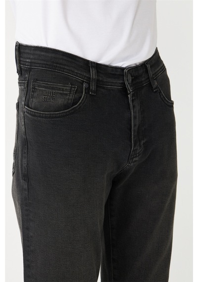 Antrasit Düz Kesim Modern Jean Antrasit