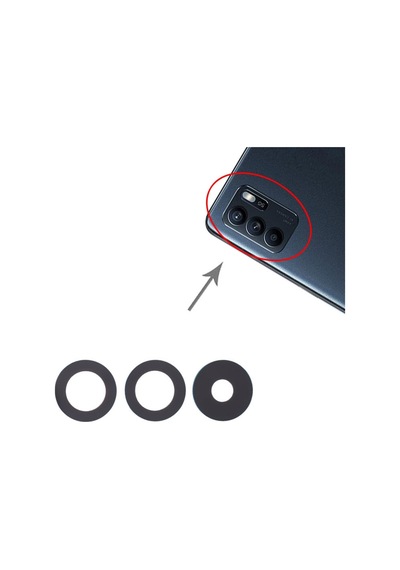 Oppo Reno6 4g Kamera Camı Kamera Lensi Cam Cph2235