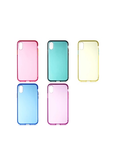 Apple Uyumlu iPhone XS 5.8 Kılıf Zore Bistro Kapak-Pembe