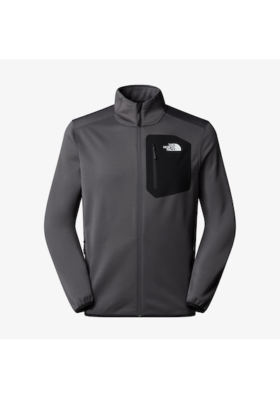 The North Face Crest Fz Erkek Gri Outdoor Polar Nf0a897cwuo1