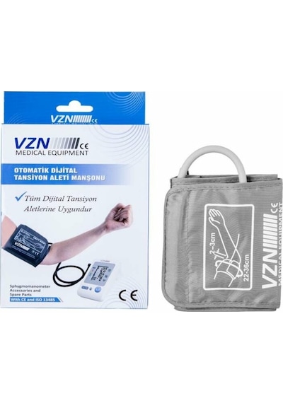 Vzn Digital Tansiyon Aleti Uyumlu Manşon Manşet 22 - 36