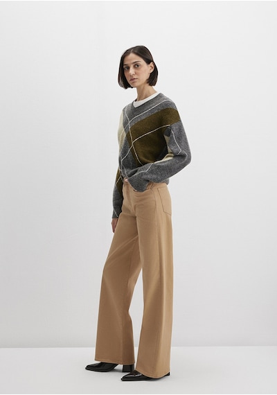 Mavi - Malibu Bej Gabardin Pantolon 1010152-91198 Bej