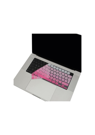 Apple Uyumlu MacBook Klavye Koruyucu Türkçe Q Baskılı Uk-ters L- Enter Tipi Air 13,6-15,3inç- Pro 14,2-16,2i