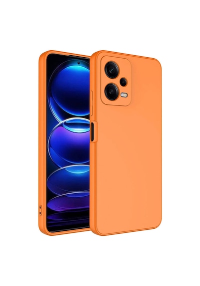 Xiaomi Redmi Note 12 Pro 5g Kılıf Yumuşak Silikon Kamera Korumalı Lansman Pazarplus Siyah