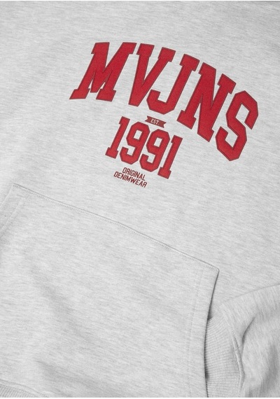 Mavi Logo Sweatshırt Light Grey Melange Gri Kadın Sweatshirt M1s20141-88467