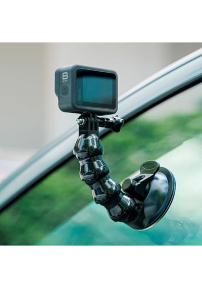 Ax-231t Vantuzlu Araç İçi Esnek Kamera Ve Telefon Tutucu Gopro, Insta360, Djı Osmo Action, Akıllı Telefonlar İl Diğer