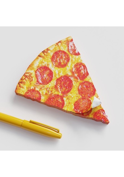 Mustard Pizza Sticky Not Kağıdı
