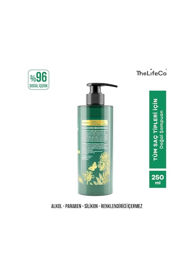 Thelifeco Hairfood Değerli Yağlar Serisi Doğal Şampuan 250 ML