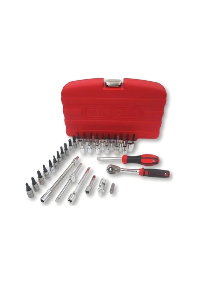 Ceta Form 1/4 Altı Köşe Lokma Anahtar Takımı 46 Parça