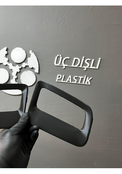C Max Sis Far Çerçevesi Sisli 2007-2010 Arası Model Sağ Sol Set 3d Baskı Siyah 1 Set