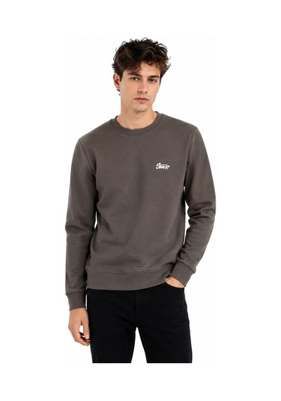 Baglan Erkek Sıfıryaka Mevsimlik Sweatshırt Bgl-st05446 Kahve