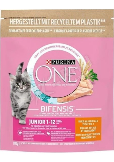 Purina One Junior Tavuklu Yavru Kedi Maması 800 Gr