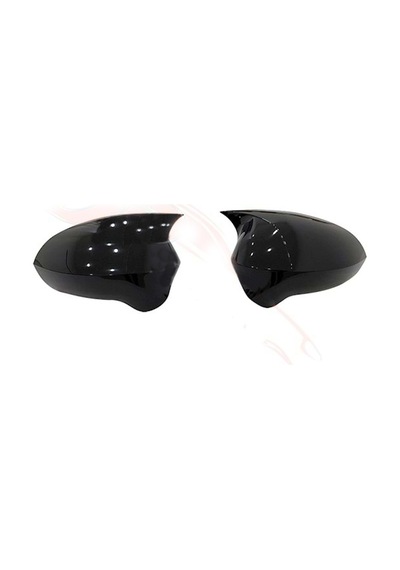 Seat Ibıza Mk4 2008 - 2017 Yarasa Batman Ayna Kapağı Parlak Siyah