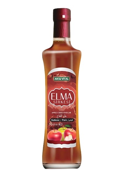 Aksu Vital Elma Sirkesi Cam 500 ML