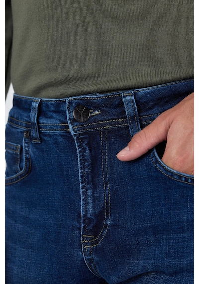 İmza Lacivert Gabardin 5 Cep Düz Paça Casual Slim Fit Pamuklu Denim Pantolon 1023250150 Lacivert İmza Lacivert Gabardin 5 Cep Düz Paça Casual Slim Fit Pamuklu Denim Pantolon 1023250150 Lacivert