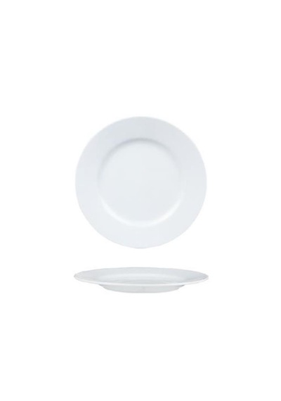 Gürallar 17 Cm Çok Amaçlı Joker Mini Tabak Tatlı Kahvaltı Meze Çerez Tabağı - 6'lı Set Beyaz