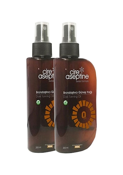 Cire Aseptine Bronzlaştırıcı Güneş Yağı 2 x 200 ML