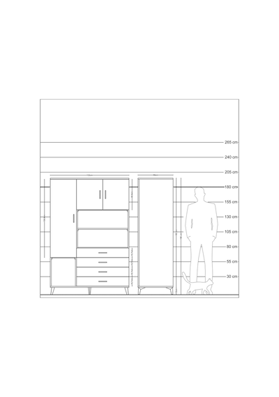 Kronos Dolap 7 Raflı 4 Çekmeceli 3 Kapaklı 132x59x195 Çam-çam... Çam Kronos Dolap 7 Raflı 4 Çekmeceli 3 Kapaklı 132x59x195 Çam-çam... Çam