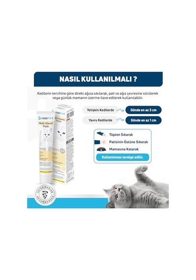 Kedi Maltı 50 Gr Multivitamin Malt Macunu
