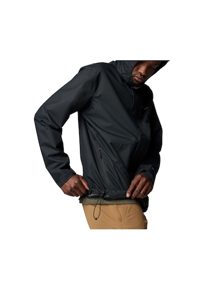 Columbia Hikebound Iı Jacket Siyah Erkek Outdoor Yağmurluk Wm2619 Siyah