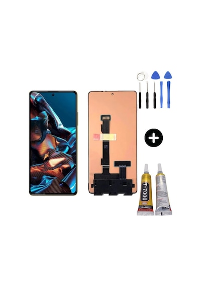 Xiaomi Poco X5 Pro 5g Uyumlu Oled Lcd Ekran Dokunmatik + Montaj Seti