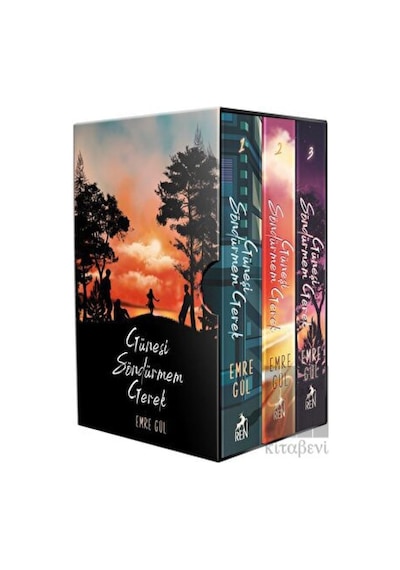 Güneşi Söndürmem Gerek Cep Boy Kutulu Seti - 3 Kitap Takım - Emre Gül - Ren Kitap