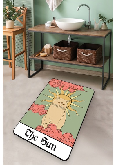 SUNNY THE SUN DJT 70X120 CM Banyo Halısı Banyo Paspası