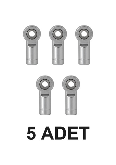 5 Adet Metal M3 Bağlantı Parçası Rot Başı Küresel Mafsal Rotil Rc Araba Robot Servo Bağlantı Ucu