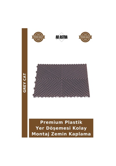 Premium Plastik Yer Döşemesi Kolay Montaj Zemin Kaplama