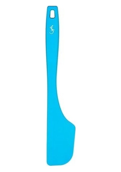 Lurch - Platin Silikon Hamur Kazıyıcı 28 Cm Mavi - Yanmaz, Yapışmaz, Bükülmez, Çizmez, Tat Ve Koku Bırakmaz - 240106