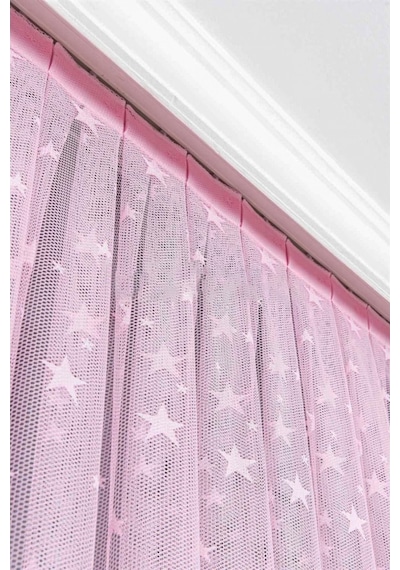 Evdepo Home Kullanıma Hazır Örme Tül Perde (541981746)