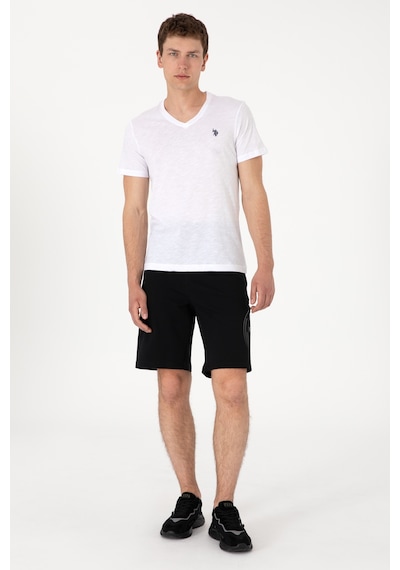 U.s. Polo Assn. Erkek Siyah Şort Örme 50300150-vr046 Siyah