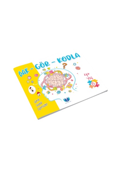 Kodlama 2'li Kitap Seti 4-6 Yaş / Dokun - İşit - Kodla / Bak - Gör - Kodla 160 Sayfa