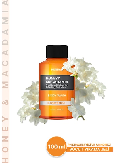 Kundal Honey & Macadamia White Musk Body Wash 100 ML