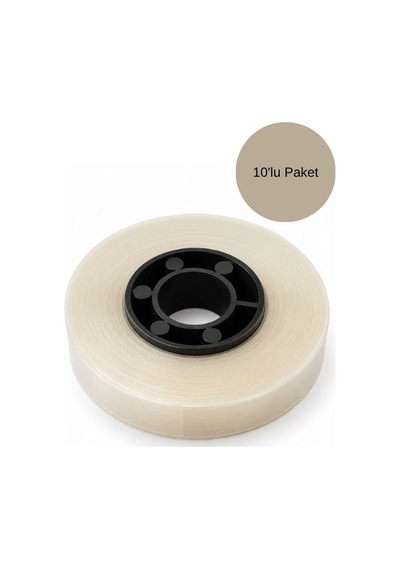 Max Letatwin Pt-305wx Beyaz Etiket Şeridi 5mm X 8m - Lm-370/380/390 Uyumlu 10'lu Paket