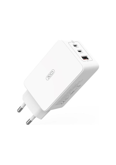 Ce13 Eu 65w Gan Hızlı Şarj Cihazı - 3 Portlu 2xusb-c Pd + 1xusb-a Laptop Ve Telefon Adaptörü