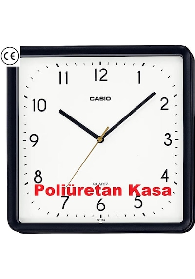 Casio Iq-152-1df Analog Duvar Saati Beyaz - Siyah