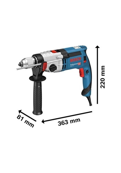 1100 W Güçte Darbeli Matkap, Yüksek Performans