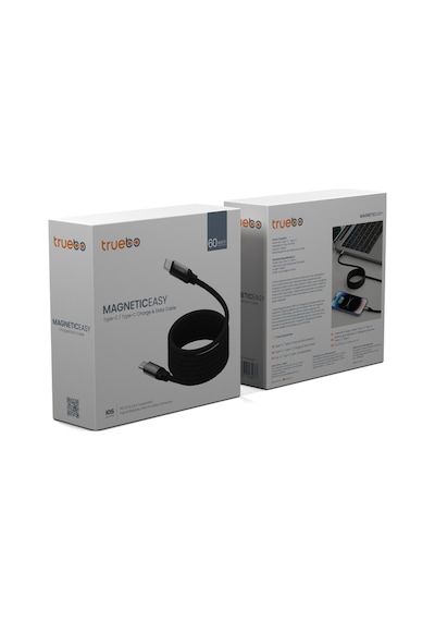 Truebo MagneticEasy Dayanıklı Şarj Ve Veri Kablosu