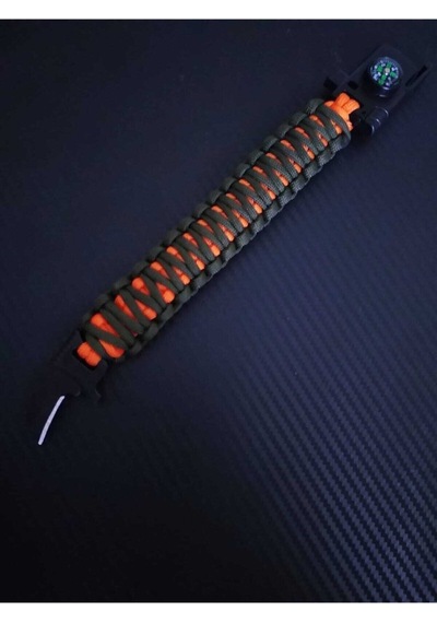 PARACORD DÜNYASI Paracord King Cobra Survival Bileklik