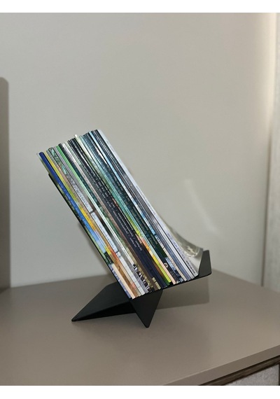 Metal Modern Dergi -kitap Tutucu Salon, Ofis, Çalışma Masası İçin